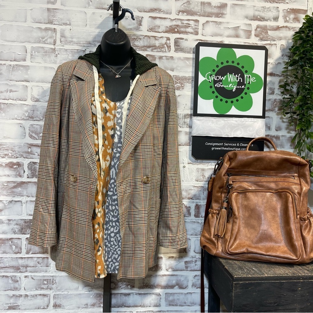 Current air Plaid Women's Jacket small